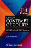Law on Contempt of Courts, 6th Edition 2019 freeshipping - Joshua Legal Art Gallery - Professional Law Books