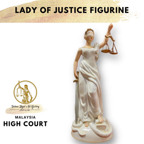 Lady of Justice Figurine