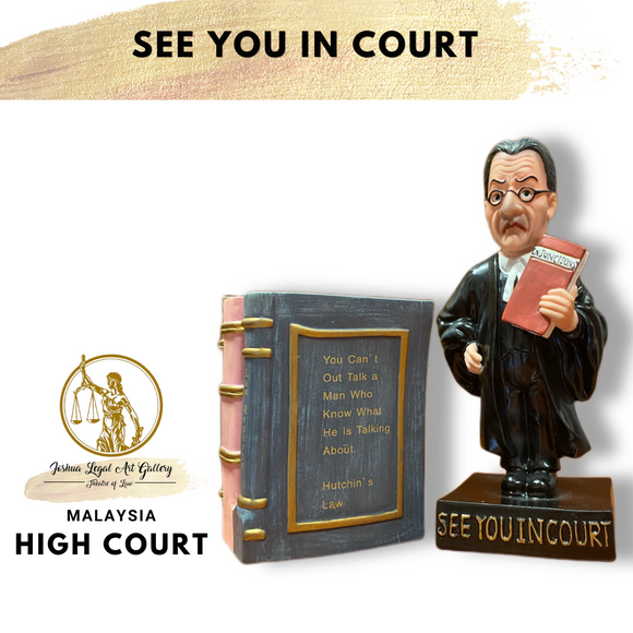 See you in Court Figurine