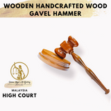 Wooden Handcrafted Wood Gavel Hammer