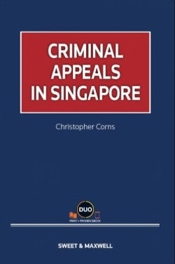 CRIMINAL APPEALS IN SINGAPORE freeshipping - Joshua Legal Art Gallery - Professional Law Books