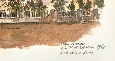 Penang High Court freeshipping - Joshua Legal Art Gallery - Professional Law Books