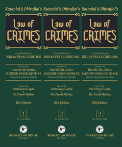 Law of Crimes, 28th Edition (3 Volumes) freeshipping - Joshua Legal Art Gallery - Professional Law Books