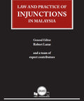 LAW AND PRACTICE OF INJUNCTIONS IN MALAYSIA freeshipping - Joshua Legal Art Gallery - Professional Law Books