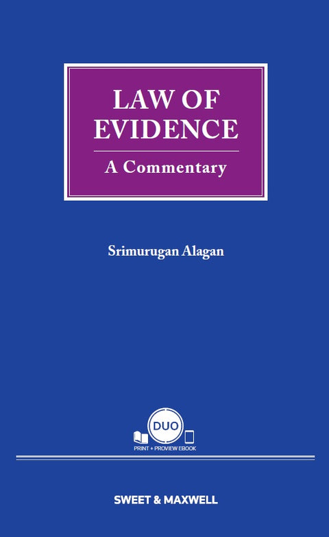 Law of Evidence : A Commentary freeshipping - Joshua Legal Art Gallery - Professional Law Books
