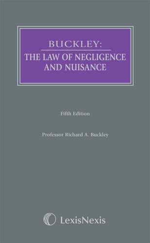 Buckley: The Law of Negligence and Nuisance freeshipping - Joshua Legal Art Gallery - Professional Law Books