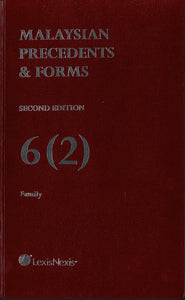 Precedents & Forms Second Edition 6(1) Family freeshipping - Joshua Legal Art Gallery - Professional Law Books