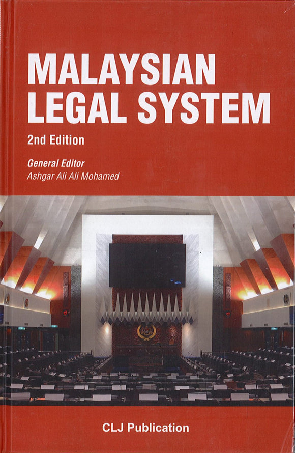 Malaysian Legal System, 2nd Edition freeshipping - Joshua Legal Art Gallery - Professional Law Books