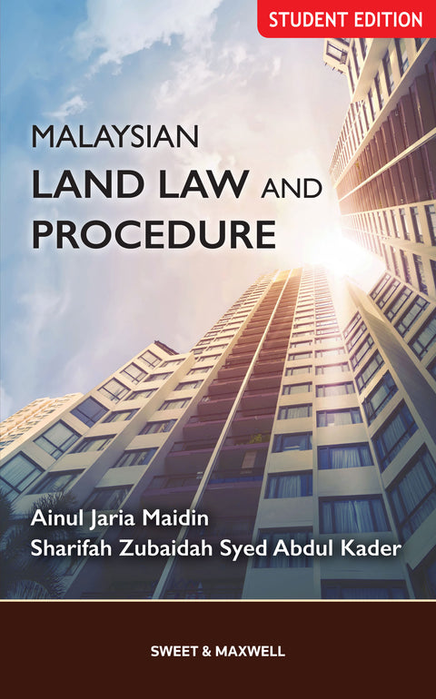 Malaysian Land Law and Procedure | Student Edition