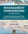 Management Corporations in Malaysia, 2nd Edition freeshipping - Joshua Legal Art Gallery - Professional Law Books