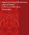 Native Court and Customary Law of Sabah (with Cases and Decisions)  (E-book) freeshipping - Joshua Legal Art Gallery - Professional Law Books
