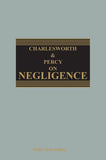 Charlesworth & Percy on Negligence 14th ed with 3rd Supplement