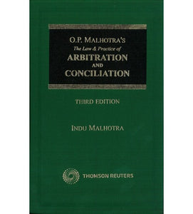 O.P. Malhotra's The Law And Practice Of Arbitration And Conciliation freeshipping - Joshua Legal Art Gallery - Professional Law Books