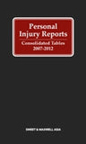 Personal Injury Reports Consolidated Tables 2007 - 2012