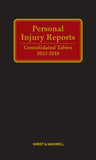 PERSONAL INJURY REPORTS CONSOLIDATED TABLES 2013-2018 freeshipping - Joshua Legal Art Gallery - Professional Law Books