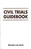 Civil Trials Guidebook freeshipping - Joshua Legal Art Gallery - Professional Law Books