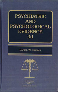 Psychiatric And Psychological Evidence, 3d freeshipping - Joshua Legal Art Gallery - Professional Law Books