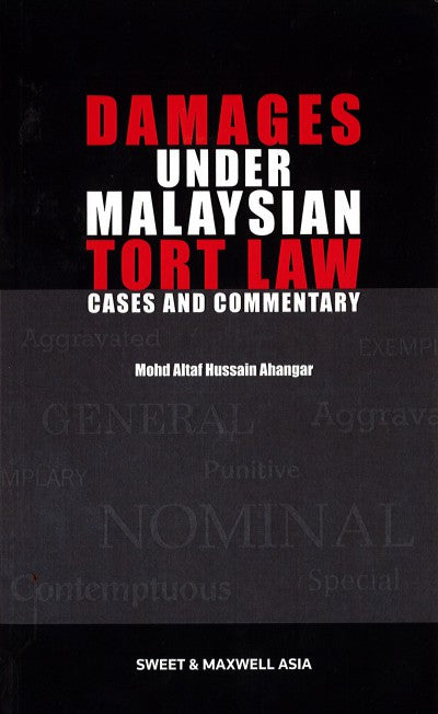 Damages Under Malaysian Tort Law: Cases And Commentary freeshipping - Joshua Legal Art Gallery - Professional Law Books