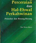 Prosiding Perceraian Dan Hal-Ehwal Perkahwinan : Prosedur Dan Borang-Borang freeshipping - Joshua Legal Art Gallery - Professional Law Books
