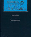 Bennion On Statutory Interpretation, 6th Edition freeshipping - Joshua Legal Art Gallery - Professional Law Books