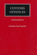 Customs Offence Customs Offence, 4th Edition – Law Books Malaysia | Joshua Legal Art ...