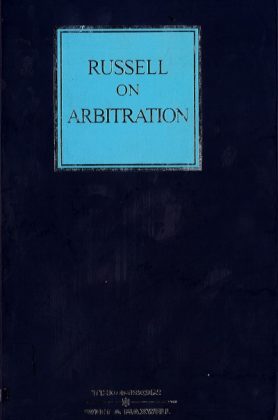 Russell On Arbitration, 22nd Edition freeshipping - Joshua Legal Art Gallery - Professional Law Books