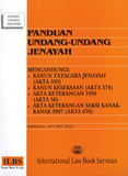 Panduan Undang-Undang Jenayah (Hingga 10hb Mei 2022)
