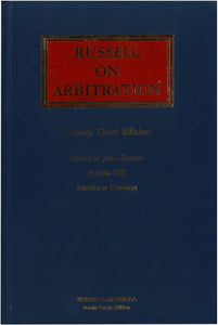 Russell on Arbitration, 23rd Edition freeshipping - Joshua Legal Art Gallery - Professional Law Books