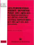 SECURITY INDUSTRY (CENTRAL DEPOSITORIES) ACT 1991 (ACT 453) & REGULATIONS (TOGETHER WITH MALAY VERSION) freeshipping - Joshua Legal Art Gallery - Professional Law Books
