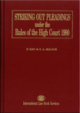 Striking Out Pleadings Under The Rules of The High Court 1980 freeshipping - Joshua Legal Art Gallery - Professional Law Books
