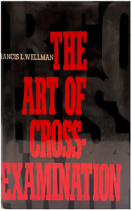 The Art of Cross - Examination freeshipping - Joshua Legal Art Gallery - Professional Law Books