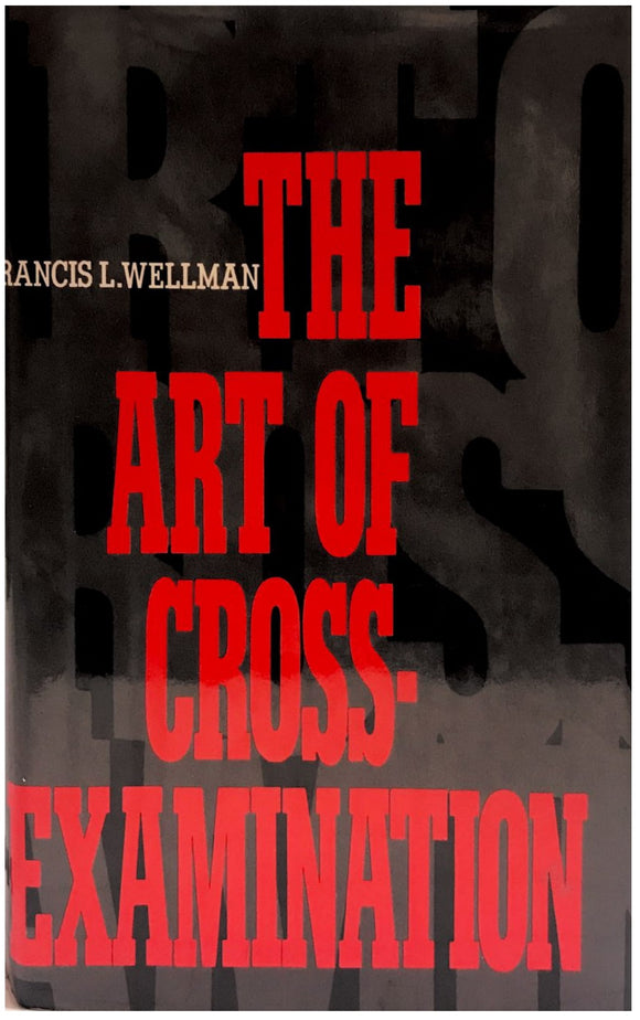 The Art of Cross - Examination freeshipping - Joshua Legal Art Gallery - Professional Law Books