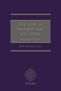 The Law of Proprietary Estoppel 2nd Edition