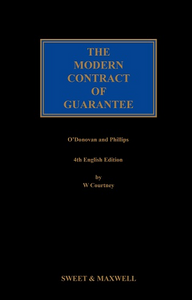 Phillips :  Modern Contract of Guarantee English | 4th Edition