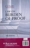 Law On Burden Of Proof, 4th Edition by C D Field