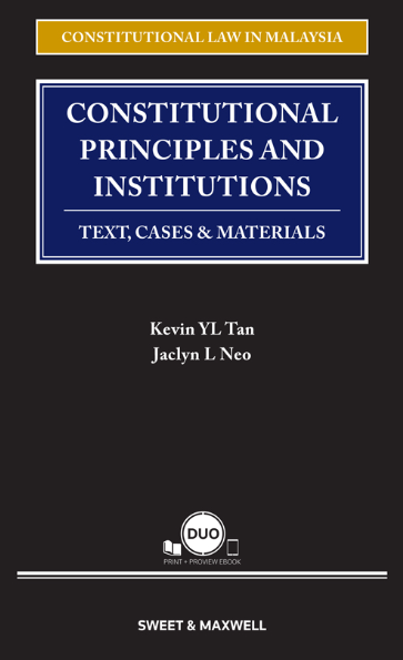 Constitutional Principles and Institutions: Text, Cases & Materials | 2023