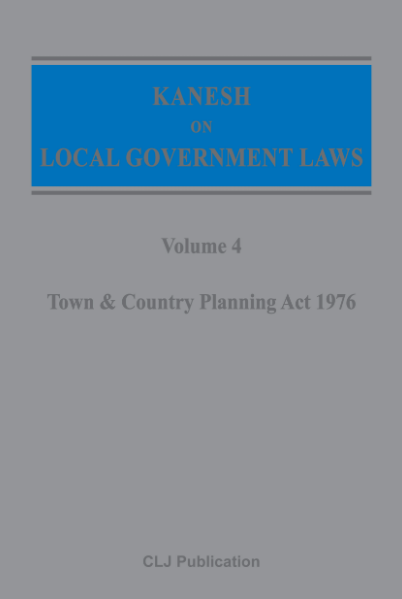 Kanesh On Local Government Laws (Volume 4)