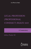 Legal Profession (Professional Conduct) Rules 2015