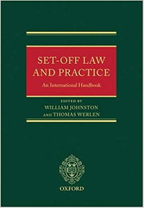 Set-Off Law and Practice: An International Handbook freeshipping - Joshua Legal Art Gallery - Professional Law Books