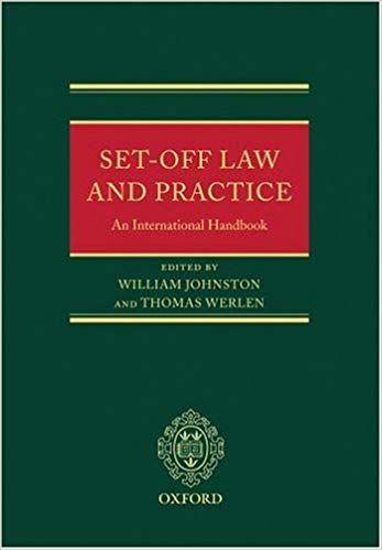 Set-Off Law and Practice: An International Handbook freeshipping - Joshua Legal Art Gallery - Professional Law Books