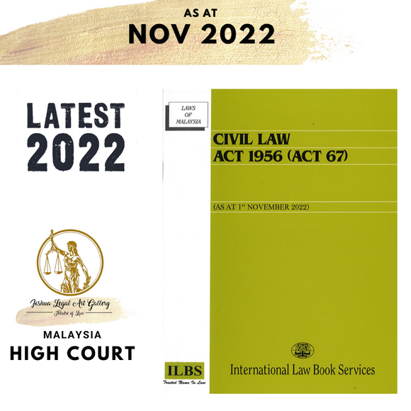 Civil Law Act 1956 (Act 67) [As at 1st November 2022]