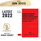 Enakmen Keterangan Mahkamah Syariah (Negeri Selangor) 2003 [Hingga 25hb Jun 2022]