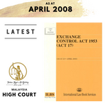 Exchange Control Act 1953 (Act 17)