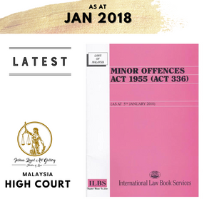 Minor Offences Act 1955 (Act 336) [As At 5th January 2018]