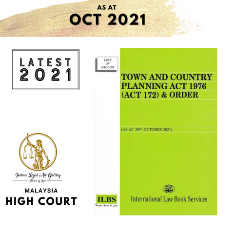 Town and Country Planning Act 1976 (Act 172) & Order [As At 20th October 2021]