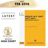 Police Act 1967 (Act 344) (As At 25th February 2016)