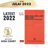 Akta Hak Cipta 1987 (Akta 332), Peraturan-Peraturan & Perintah-Perintah (Hingga 1hb Julai 2022)