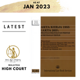 Akta Kerja 1955 (Akta 265), Peraturan-Peraturan Dan Perintah & Perundangan Terpilih (Hingga 1hb Jan 2023)