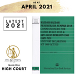 Commissioner For Oaths Rules 1993 (Together With Malay Version)