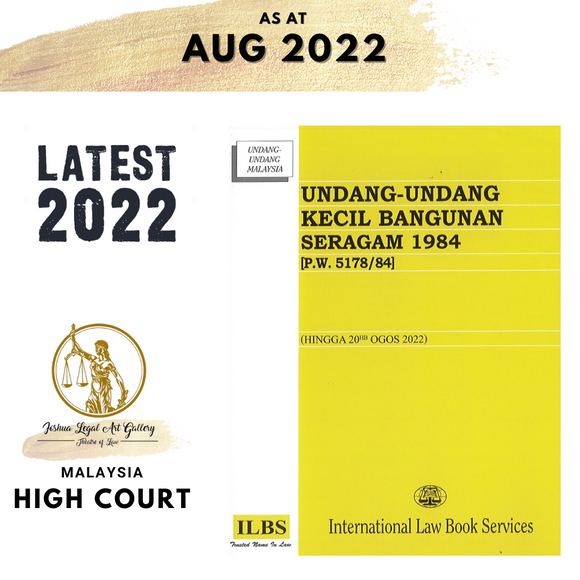 Undang-Undang Kecil Bangunan Seragam 1984 [P.W. 5178/84]